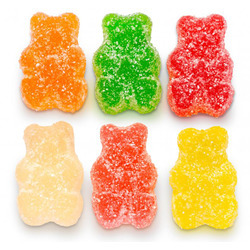 Wild Thing Assorted Sour Gummi Bears 4/4.5lb